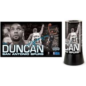  Wincraft San Antonio Spurs Tim Duncan Rotating Lamp 
