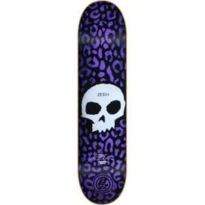  Zero Brockman Skull Stencil P2 Skateboard Deck   7.75 P2 
