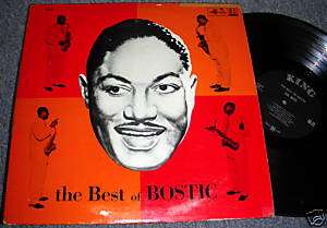 EARL BOSTIC The Best Of Earl Bostic LP KING 395 500  