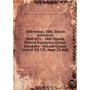 Reel 0231   1880 Illinois Federal Population Census Schedules   McLean 