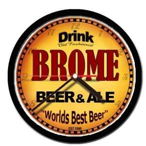  BROME beer and ale cerveza wall clock 