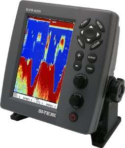 Si Tex SVS 650 Digital Fishfinder   6.5 Color Display  