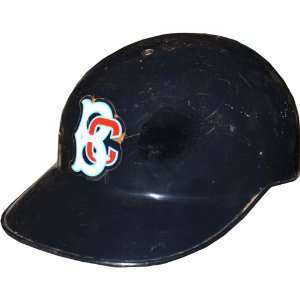  Brooklyn Cyclones Game Used Minor League Catchers Helmet 