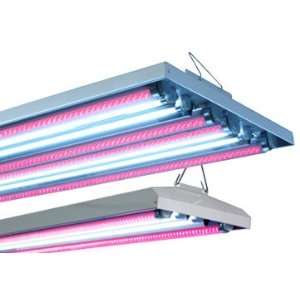  AgroLED T5/LED HO Combination Fixture 48   4 ft 4 Lamp 