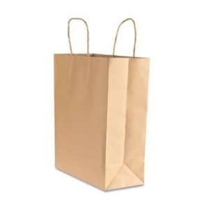  Premium Small Brown Paper Shopping Bag, 50/Box Automotive