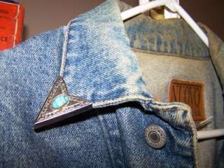 THIS IS A GOOD CONDITION OLDER NUOVO JEANSWEAR JACKET XL. NONE SMOKING 