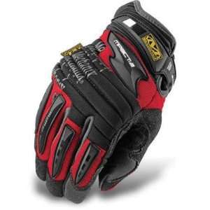 Red M Pact 2 Mechanics Gloves With Double Layer Synthetic Leather Palm 