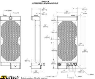 Swiftech Swiftech H20 220 EDGE HD Black Series Liquid Cooling Kit 