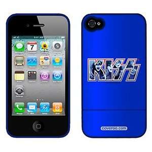  KISS Logo 2 on AT&T iPhone 4 Case by Coveroo  Players 