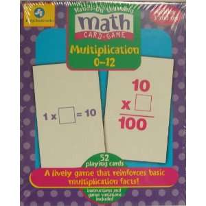  Math Card Game Maltiplication 0 12 Toys & Games
