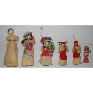 Corn Husk Doll Collection (One Kurt S. Adler)