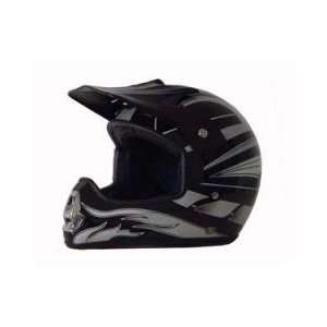  DOT ATV Dirt Bike MX Black Graphic Motorcycle Helmet Automotive