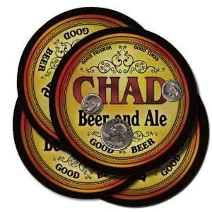  Chad Beer and Ale Coaster Set