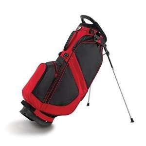  Burton 2012 Player Golf Stand Bag (Red/Black) Sports 
