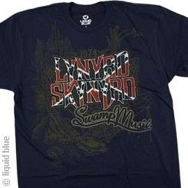 New LYNYRD SKYNYRD Swamp Music T Shirt  