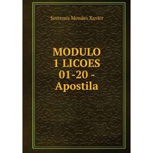    MODULO 1 LICOES 01 20   Apostila Sostenes Mendes Xavier Books