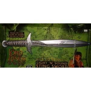   of the Ring Electronic Light N Sound Sting Sword Toys & Games