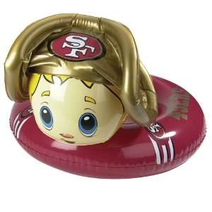   49ers Mascot Toddler Swimming Pool Inner Tubes