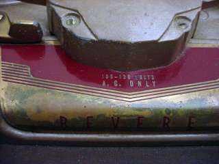 Vintage Revere Reel to Reel Tape Recorder Portable  
