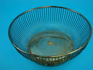 Gorham Silver Original 9.5 diameter Basket Bowl Dish  
