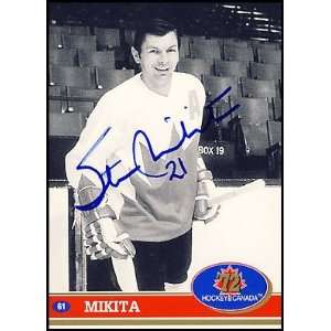  Stan Mikita 1972 Team Canada Autographed/Hand Signed 