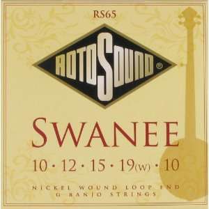  RotoSound Swanee G Banjo 5 String, .010   .019, RS65 