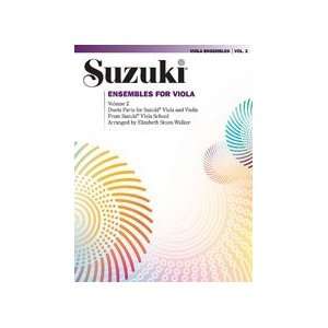  Alfred Suzuki Ensembles for Viola Volume 2 Musical 