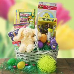 Bunny Hop   Easter Gift Basket Grocery & Gourmet Food