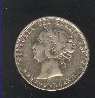 1882 Newfoundland 50 cents F or + BD42  