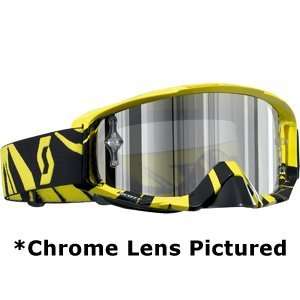  Scott Tyrant Glitch Goggles Yellow w/Clear Lens Sports 
