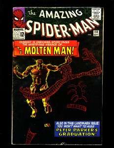 The Amazing Spider Man #28 1st Molten Man  