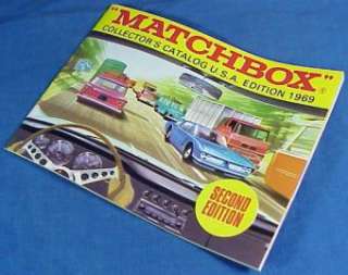Matchbox 1969 USA Catalog 2nd ed. Superfast Intro MINT  
