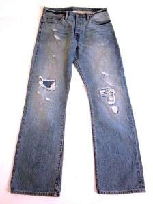 Ralph Lauren Rugby Classic Repaired Destroyed Jeans 28  
