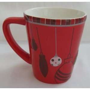  Red Ornament Gund Holiday Coffee Mug 