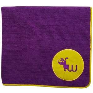  Waghearted Microfiber Towel   Purple 