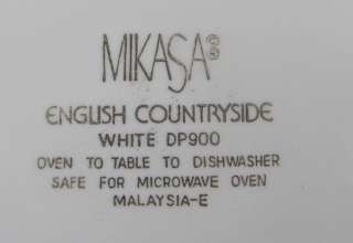 Set of 12 Mikasa China English Countryside Dinner Plates  