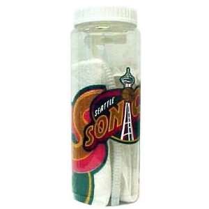  NBA Supersonics Sports Bottle with Towel Sports 