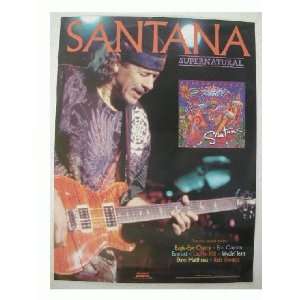  Santana Poster Carlos Supernatural 