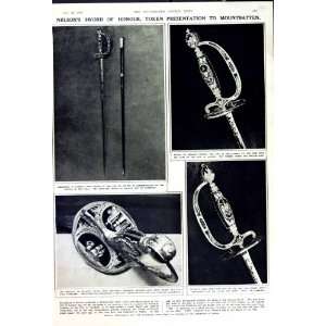    1950 NELSON JEWELLED SWORD HONOUR MOUNTBATTEN NILE