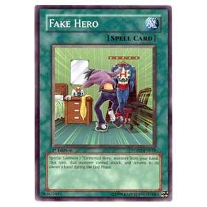  YuGiOh Power of the Duelist Fake Hero POTD EN038 Common 