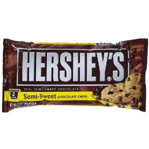 Hersheys Semi Sweet Chocolate Baking Chips 12 oz  Grocery 