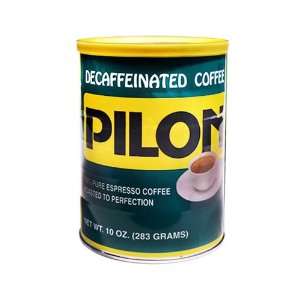 Cafe Pilon Decaffeinated Can 10oz  Grocery & Gourmet Food