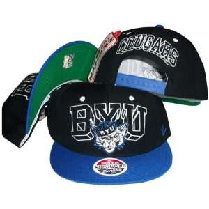  Brigham Young BYU Cougars Two Tone Plastic Snapback 