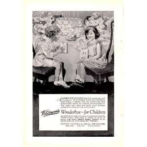   Wonderbox for Children Original Vintage Print Ad 