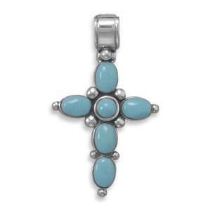  Turquoise Cabochon Cross Jewelry