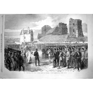  1867 Volunteers Dover Sunday Service Parade Castle