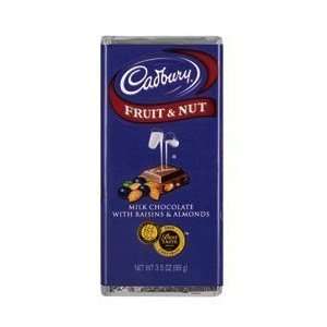 Cadbury Fruit & Nut 3.5 oz. (Pack of 24)  Grocery 