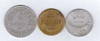 Different Southern Tokens Louisiana Mississippi Texas  