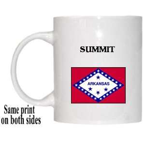    US State Flag   SUMMIT, Arkansas (AR) Mug 