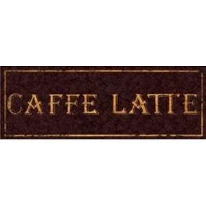  Caffe Latte Finest LAMINATED Print Catherine Jones 14x5 
